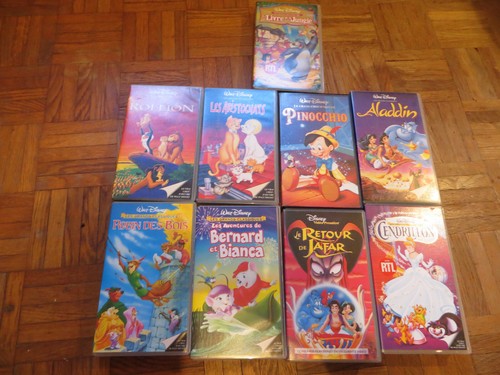 Vhs walt disney les - disney,