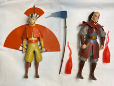 Avatar Last Airbender 10’ Action Figure Aang Prince Zuko Complete Mattel Lot