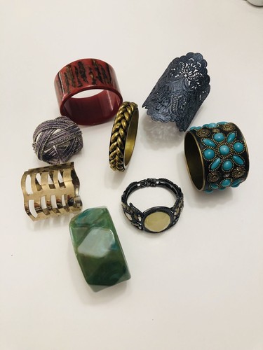 Cuff bracelet lot fashion - 8,