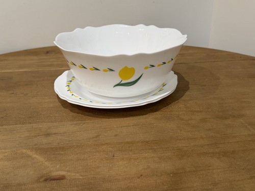 Arcopal assiette verre - , opale