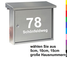 Autocollant numéro de maison