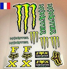 Autocollant monster energy