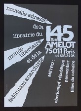Affiche LIBRAIRIE LE MONDE