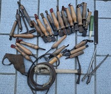Lot d'outils anciens de