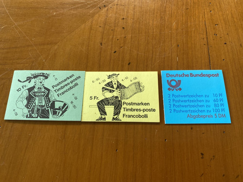 Lot carnets timbres - ,
