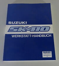 Workshop Manual Suzuki SK 410 Super Carry Basic Manual status 07/1985