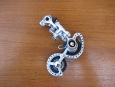 Nice Huret Jubilee Factory Drillium Short Cage Rear Derailleur W/Adapter Plate