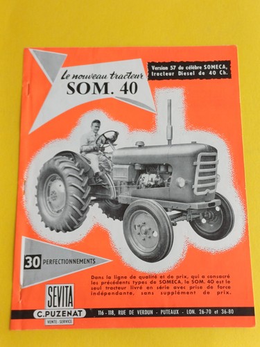 Prospectus années 50 - prospectus,