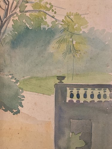 Très belle peinture aquarelle - belle,