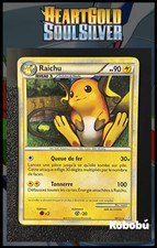 Pokemon Card Raichu 10/123 Holo HeartGold SoulSilver HGSS FR