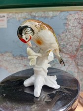 Karl Ens Bird Goldfinch Saxon Porcelain