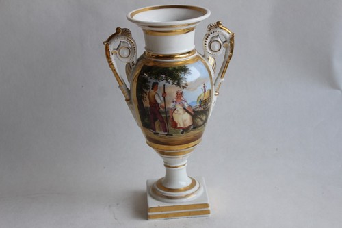 Vase porcelaine vieux paris - vieux,