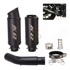 Slip for Honda Rebel 500 300 CMX500 2017-2023 Black Exhaust System Muffler Tips