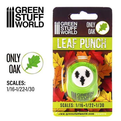 Leaf punch only oak - 1/16, 1/22