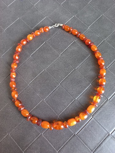 Collier ambre naturelle - ambre,