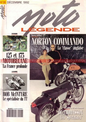 Moto legende norton - moto,