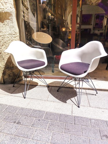 Paire chaise charles eames - de,