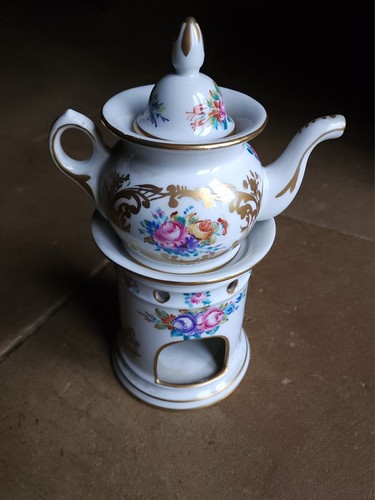 Théière porcelaine ancienne - théière,