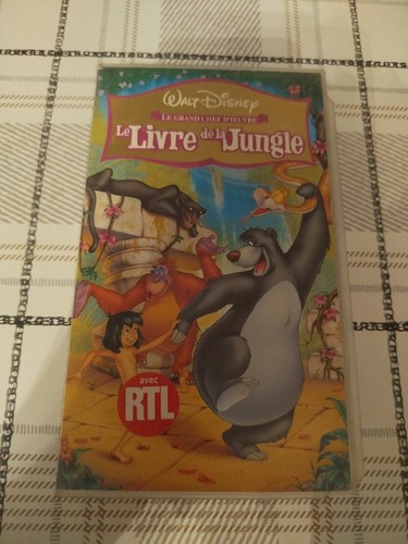 Vhs cassette video walt - cassette,