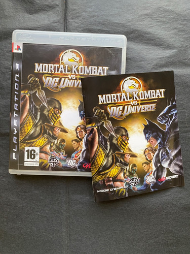 Jeu ps3 mortal kombat dg - vs,
