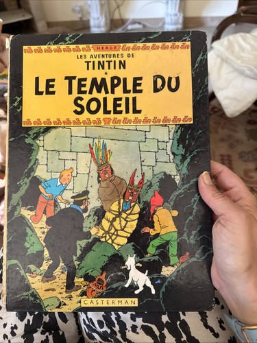 Herge tintin temple soleil - tintin, du