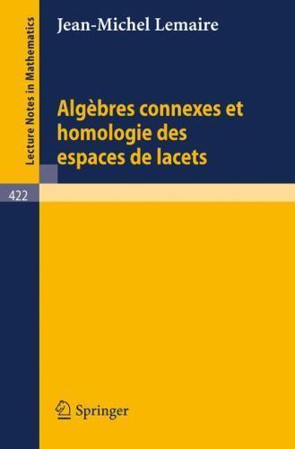 Algebres connexes homologie - algebres,