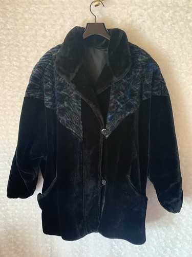 Manteau vintage fausse - manteau,