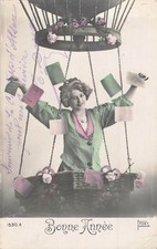 CP GOOD YEAR WOMAN ELEGANT BALLOON BALLOON GONDOLA LETTERS - 65127