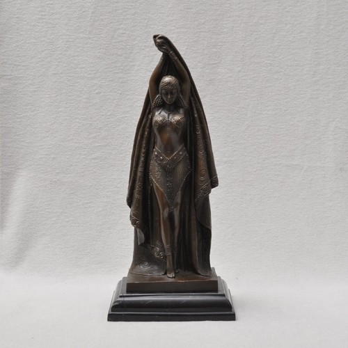 Belle figure bronze - figure, en