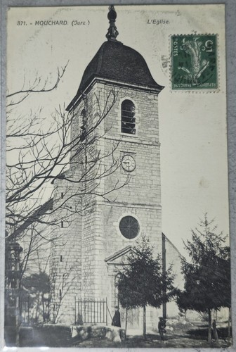 Cpa mouchard jura église - cpa, l'Église
