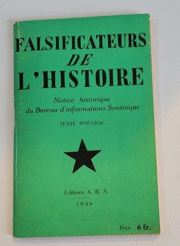 Falsificateurs histoire - falsificateurs, l'histoire