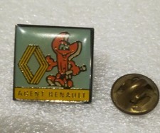 pin's - Agent Renault - Renault logo - P37 flat key