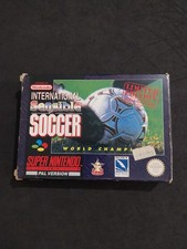 INTERNATIONAL SENSIBLE SOCCER SUPER NINTENDO SNES PAL UKV UTILISÉ COMPLET RARE