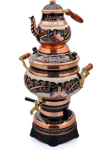 100 cuivre samovar dsn tea - cuivre,