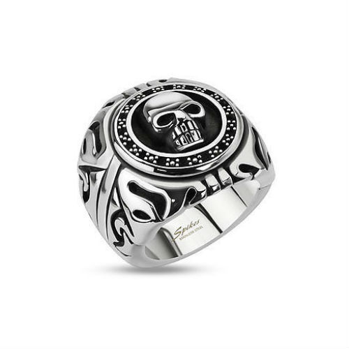 Bague chevaliere homme - chevaliere, acier