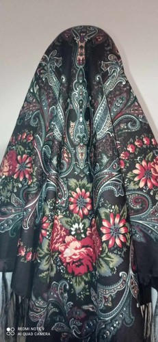 Châle foulard hijab ukrainien - châle/foulard/hijab,