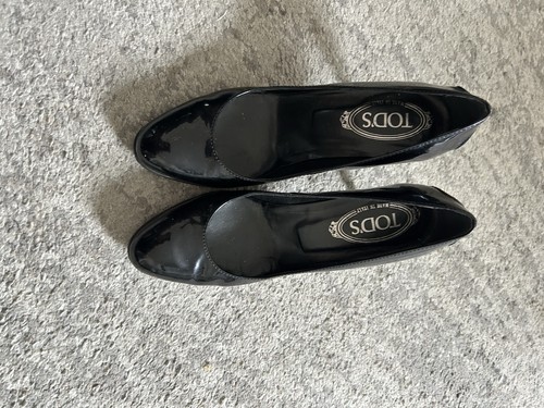 Tod escarpins cuir vernis - tod's,