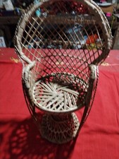 Chaise De Poupee Rotin Osier