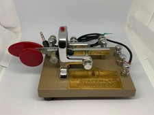 Vibroplex Morse Code Key Paddle Manipulateur Manuel Radio Amateur Collectible...