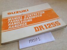 Manuel propriétaire Suzuki