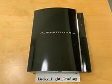 PS3 Clear Black CECHA 60GB Console only PlayStation 3 Fat [H]