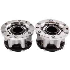 2x Free Wheel Locking Hubs for