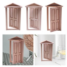 Porte en bois de maison de