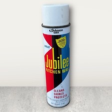 VTG Johnson Jubilee Kitchen Wax Spray Can 1980s Stage Movie Prop Display 90%