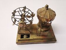 Berkeley Designs Copper Carousel and Ferris Wheel Music BoxSankyo RARE!!!!!