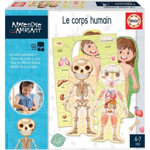 Jeu apprendre le corps - apprendre,