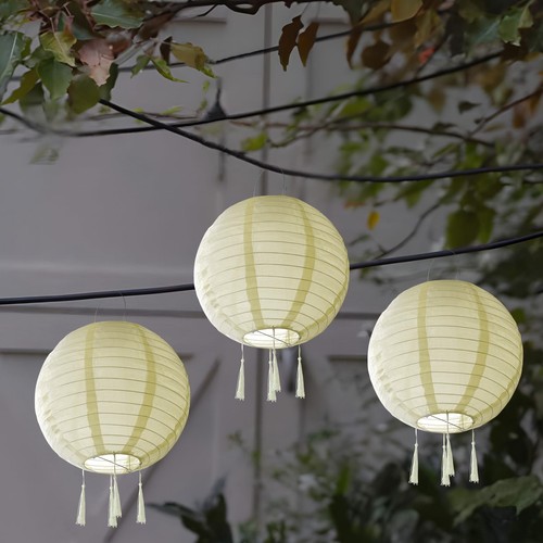 Lot lampions solaires - de,