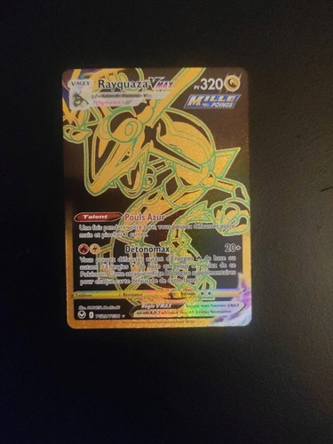 Carte pokémon rayquaza - rayquaza, vmax
