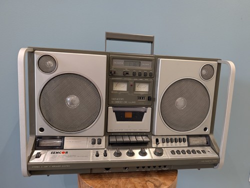 Boombox ghettoblaster poste - boombox,