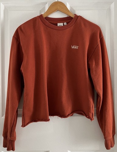 Vans brown cropped - cropped, sweatshirt